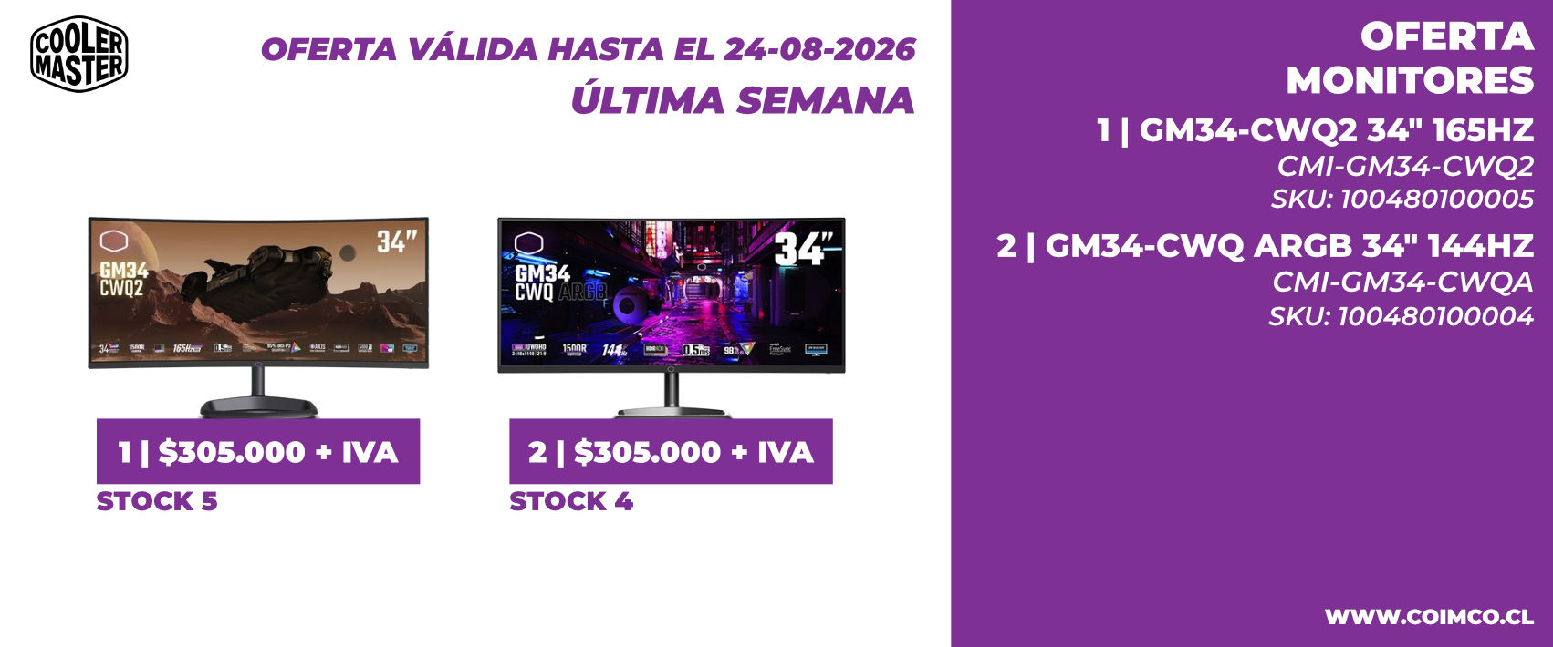 COOLERMASTER-MONITORES