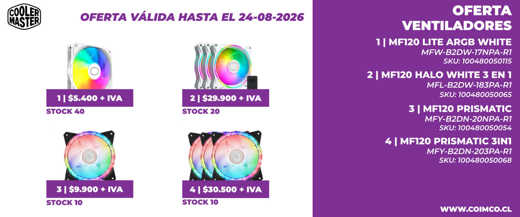 COOLERMASTER-VENTILADORES