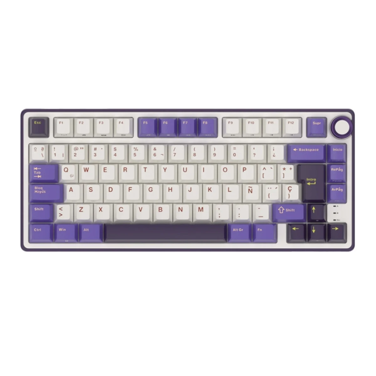 RK R75 BLACKBERRY 75% CABLEADO LAYOUT ESPAÑOL