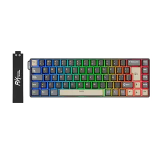 RK68 HE PHANTOM 65% CABLEADO LAYOUT ESPAÑOL